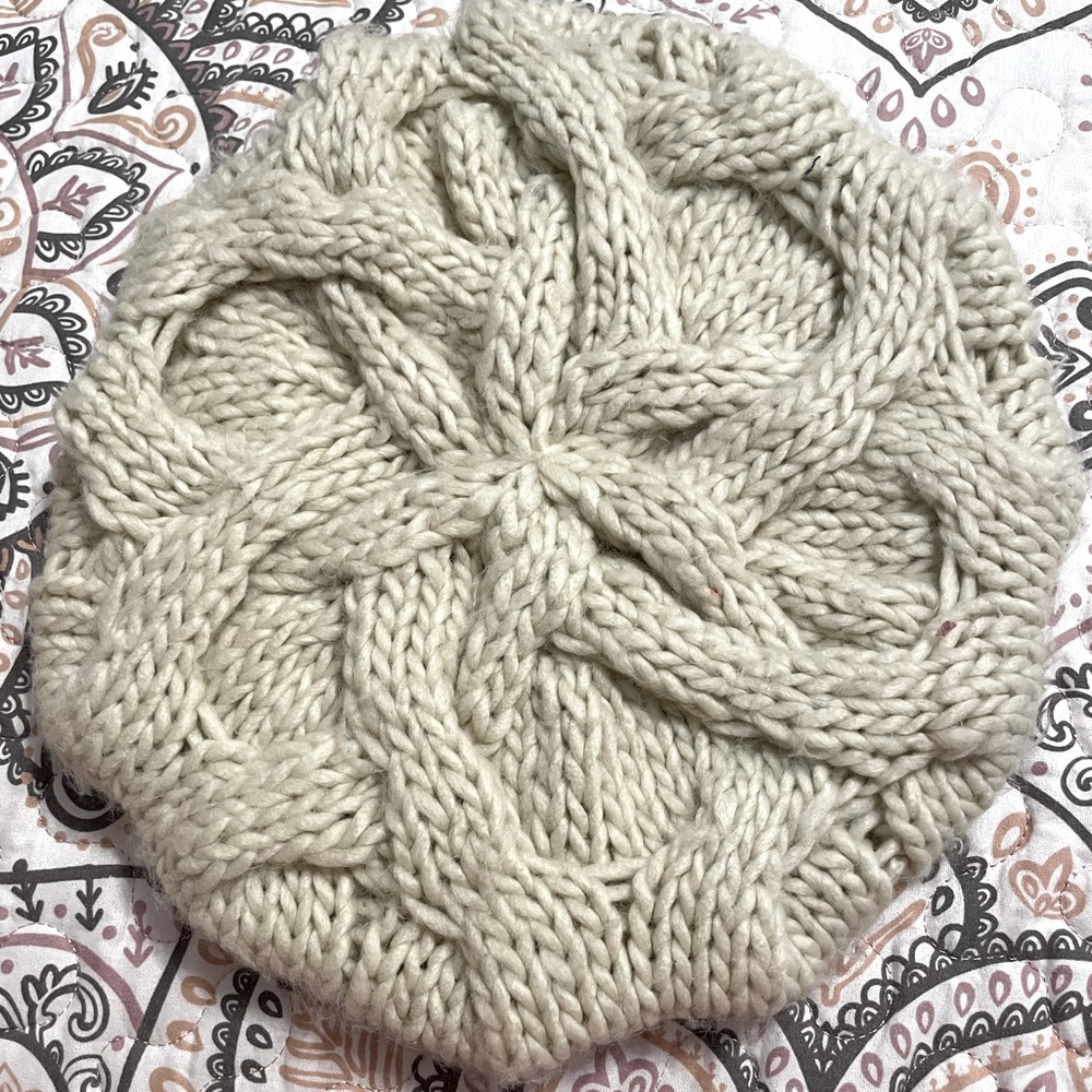 Knit Beret Hat